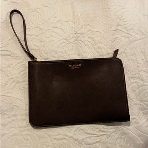 Black Kate Spade wristlet
